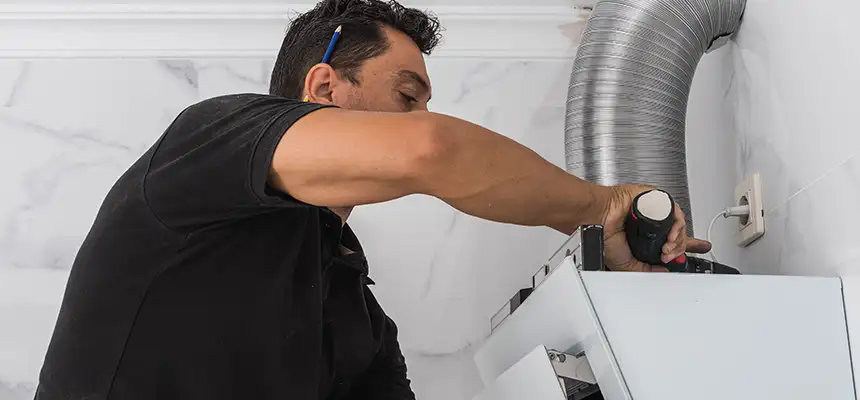 Precision In-wall Dryer Vent Cleaning & Rerouting Corrections in Metairie, LA